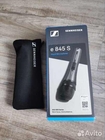 Динамический микрофон sennheiser e845s оригинал