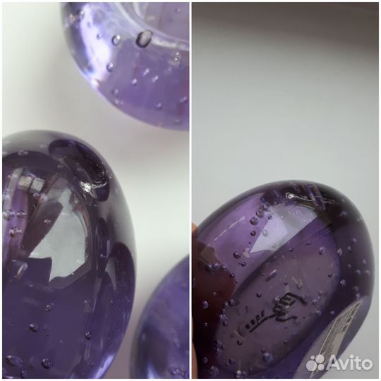 Стеклянные Подсвечник Икеа IKEA 6 штук