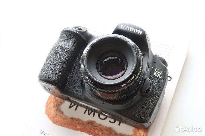 Фотоаппарат Canon 60d (пробег 12300) +50mm f1.8 ii