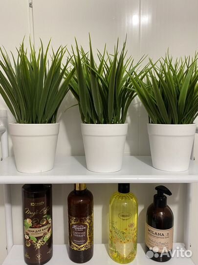 Искусственные цветы зелень осока как из IKEA