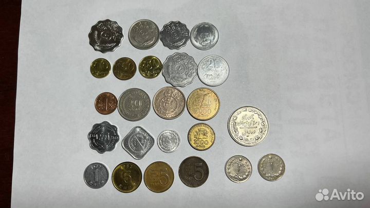 Монеты Азия старые