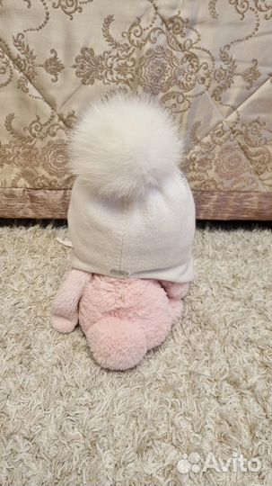 Шапка зимняя для девочки Aleksa размер 52-54