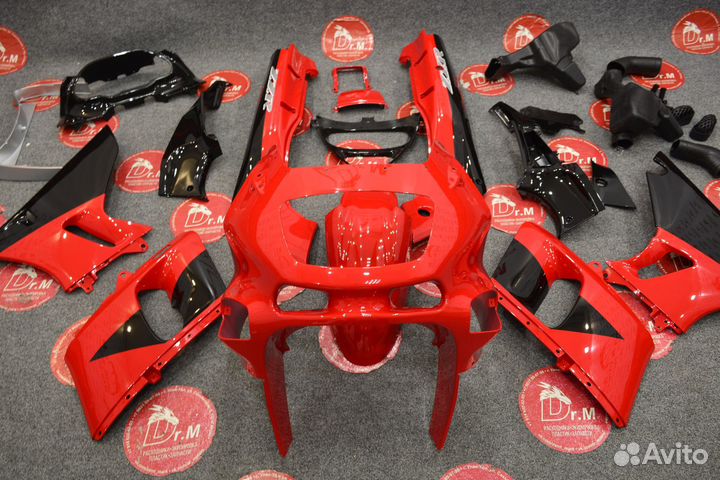 Kawasaki zzr 400 1996-2007 год пластик