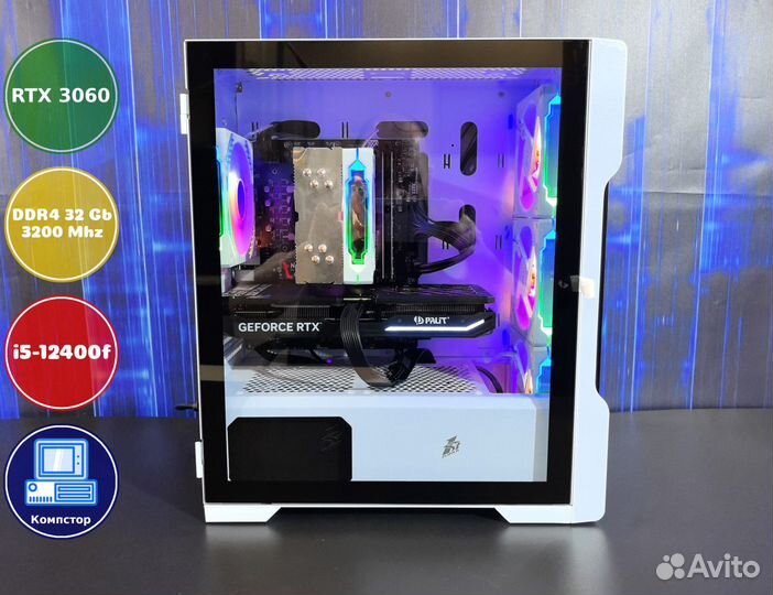 Мощный игровой i5-RTX3050-32DDR4-PRJ0758431962-H610