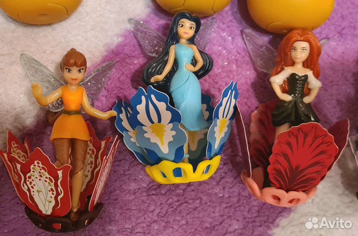 Игрушки из киндера, дисней Феи