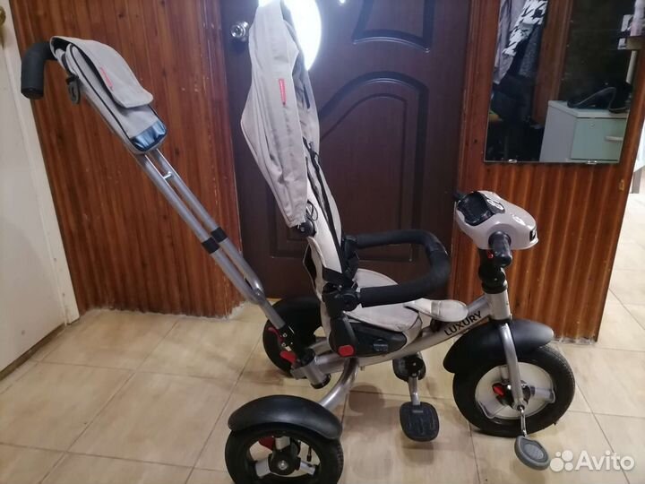 Трехколесный велосипед luxury+коляска