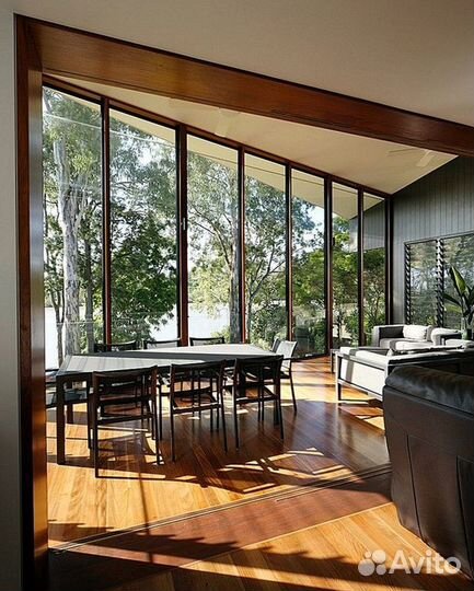 Окна алюминиевые