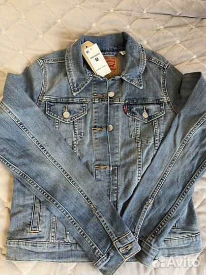 Джинсовый пиджак levis
