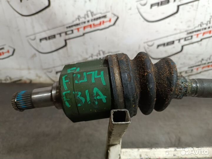 Привод mitsubishi 6G72 6G73 diamante F31A F36A передний левый короткий атм 27 шлицов внутренняя ABS