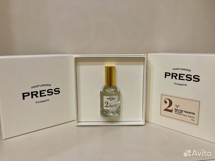 Туалетная вода press gurwitz perfumerie N2