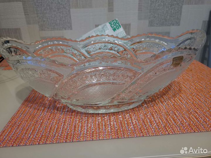 Ваза хрусталь