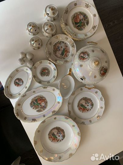 Сервиз столовый мадонна гдр