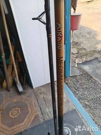 Спининг с катушкой бу