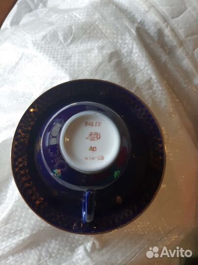 Чашка с блюдцем лфз