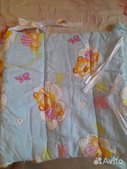 Бортики в детскую кроватку