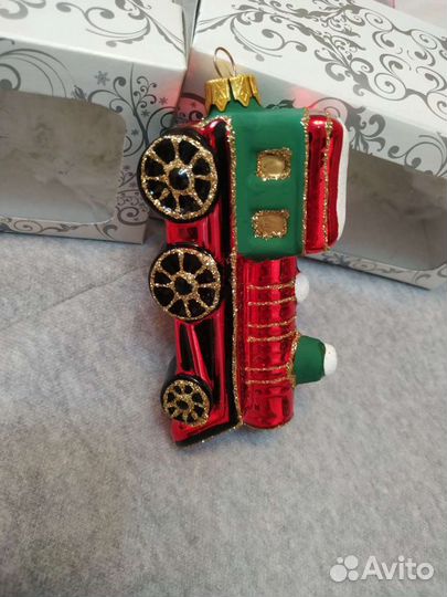 Елочные игрушки стекло