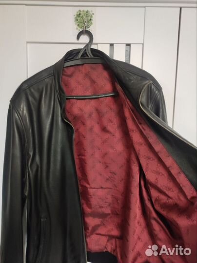 Кожаная куртка 56-58 р