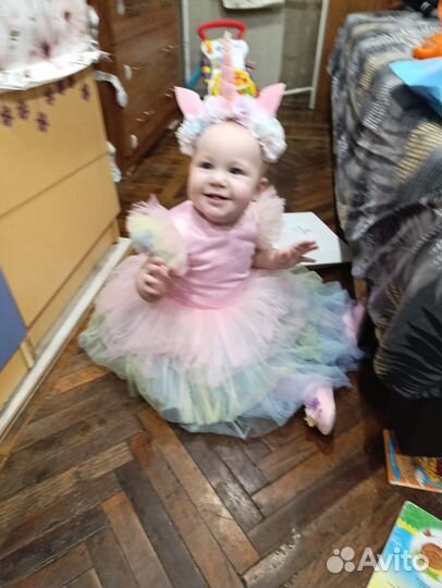 Платье единорога 86