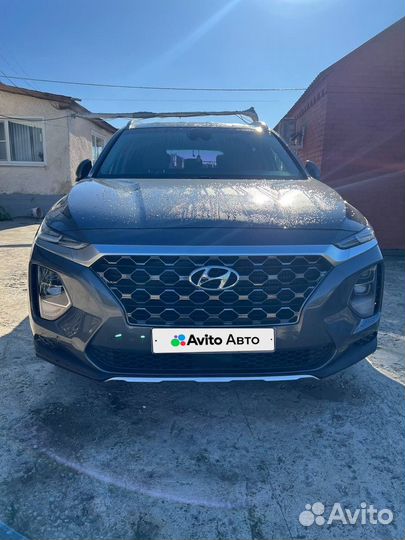 Hyundai Santa Fe 2.0 AT, 2019, 93 000 км