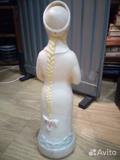 Дед мороз и снегурочка СССР игрушки под ёлку