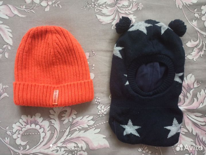 Шапки на мальчика