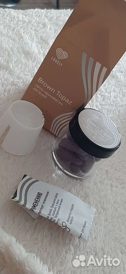 Краска для бровей bronsun, хна lovely, окислитель