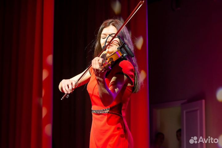 Скрипачка на праздники