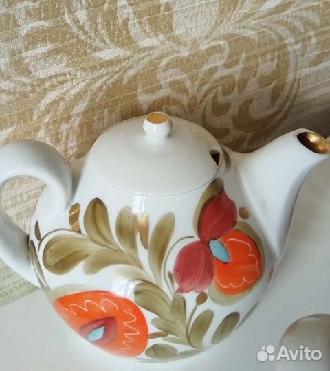 Сервиз Барановский фз, Городницкий фз чайник Ваза