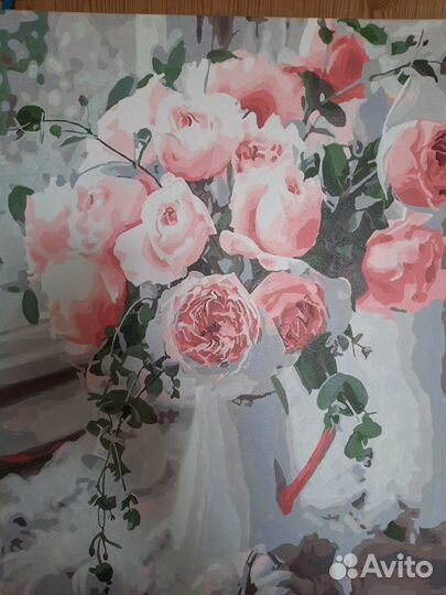 Картины по номерам. готовые для подарков