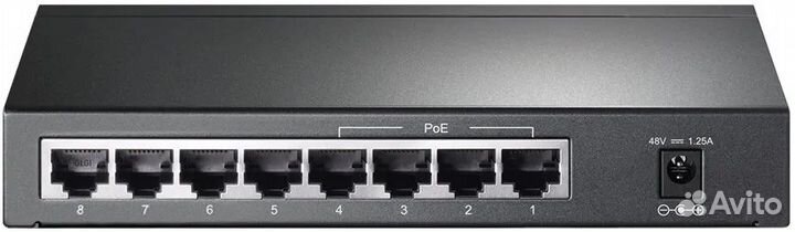 Fast Ethernet PoE-коммутатор TP-Link TL-SG1008P
