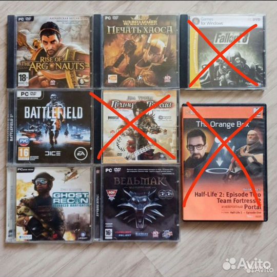Компьютерные игры диски для пк