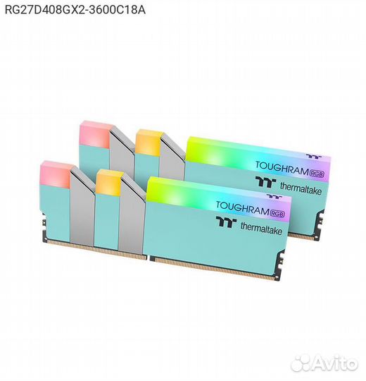 Комплект памяти Thermaltake toughram RGB Turquoise