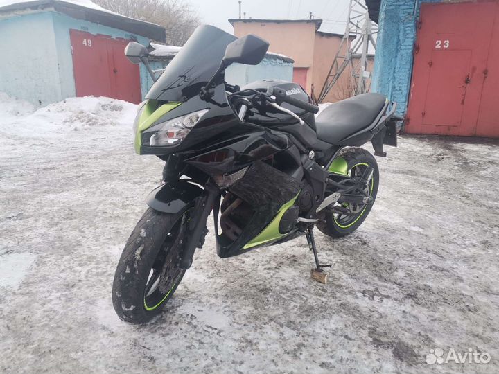 Kawasaki ER-4f Ninja, полный сток