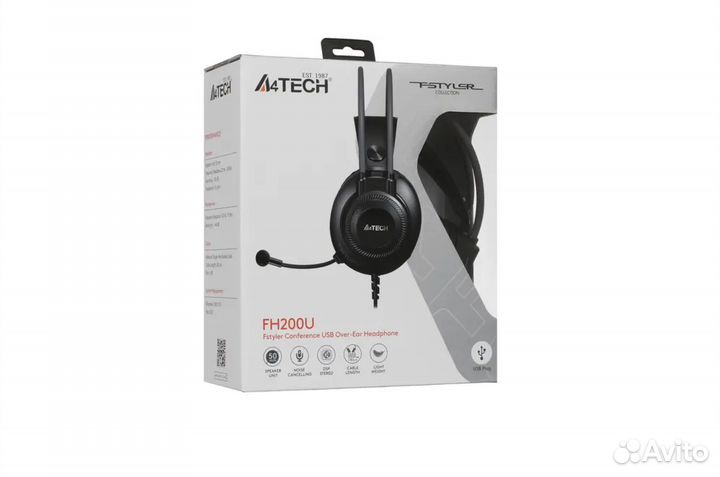 Гарнитура A4Tech Fstyler FH200U