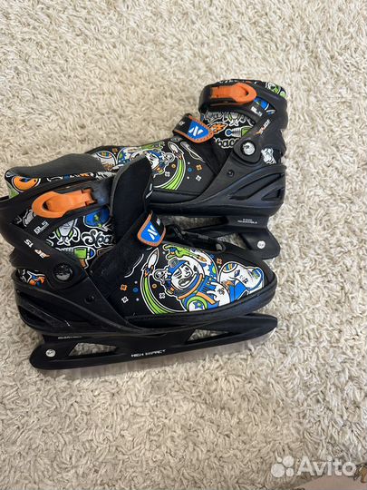 Коньки раздвижные Nordway 36 41