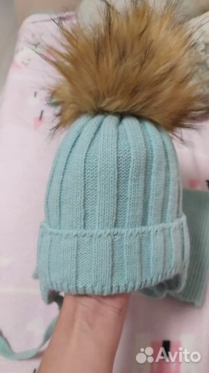 Шапка детская зимняя
