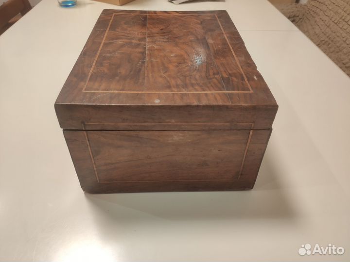 Шкатулка сундучок старинная