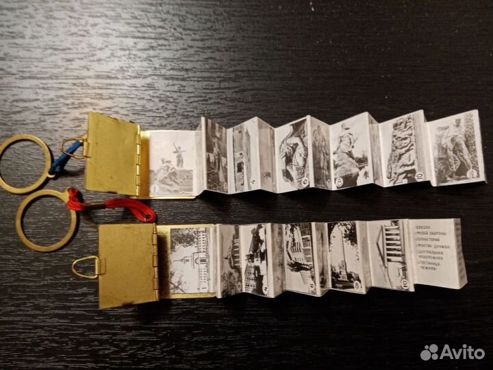 Брелки мини книжки фото Мамаев Курган + Волгоград