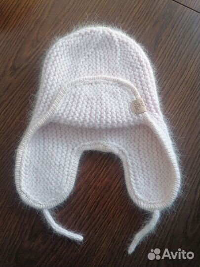 Шапки, варежки, бактус, снуд из пуха норки