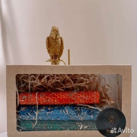 Свечи с травами для удачи, защиты