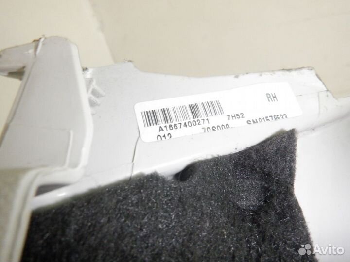 Обшивка двери багажника Mercedes W166 ML