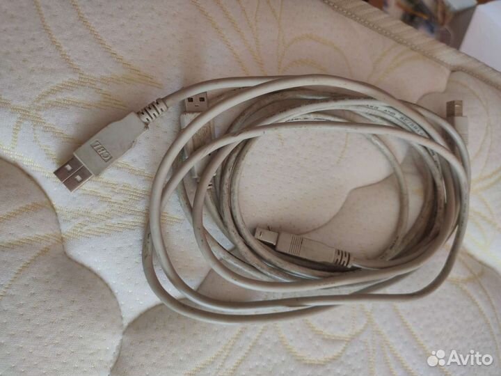 Кабель USB A на USB B