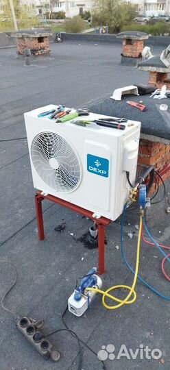 Монтаж, обслуживание сплит систем,чистка,заправка