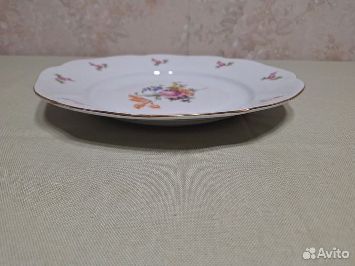 Блюдо Bohemia фарфор Чехословакия 1970