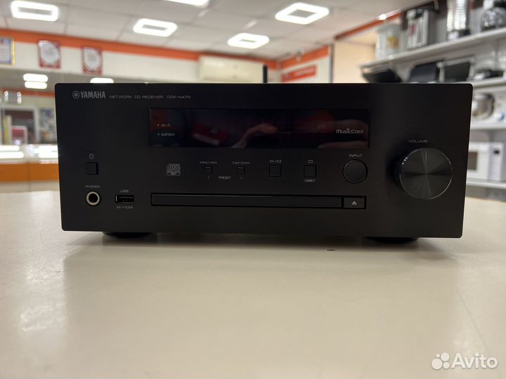 Ресивер Yamaha CRX-N470 (Шур)