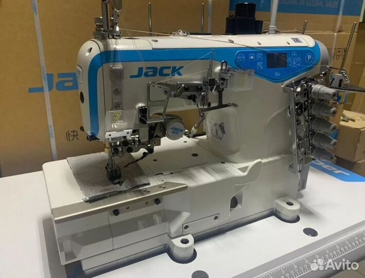 Плоскошовнная машина автомат Jack JK-W4-UT-01GB