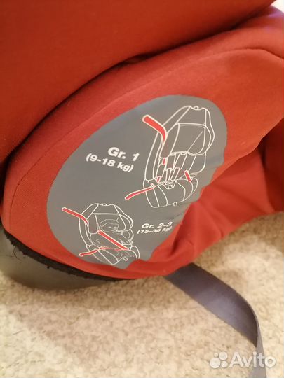 Автокресло chicco universal (9-36) кг