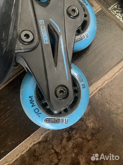 Ролики раздвижные 36-39, плюс защита