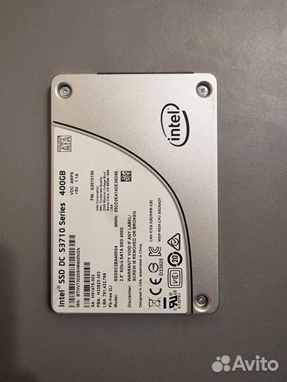 Intel ssd dc s3710 series 400gb
