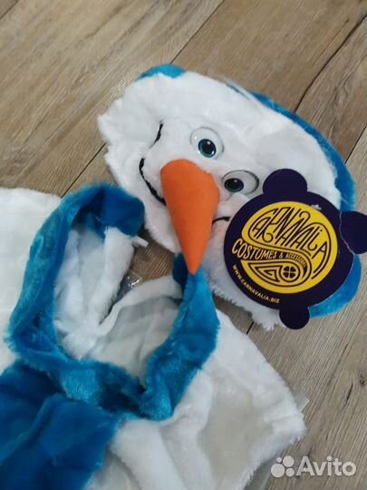 Костюм снеговика детский